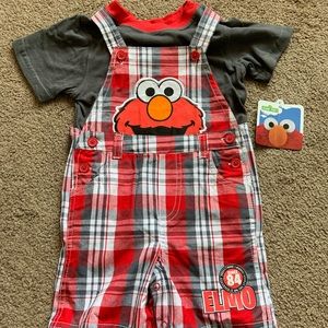 Brand New Elmo Overalls